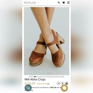 Roolee Mia Abba Clogs